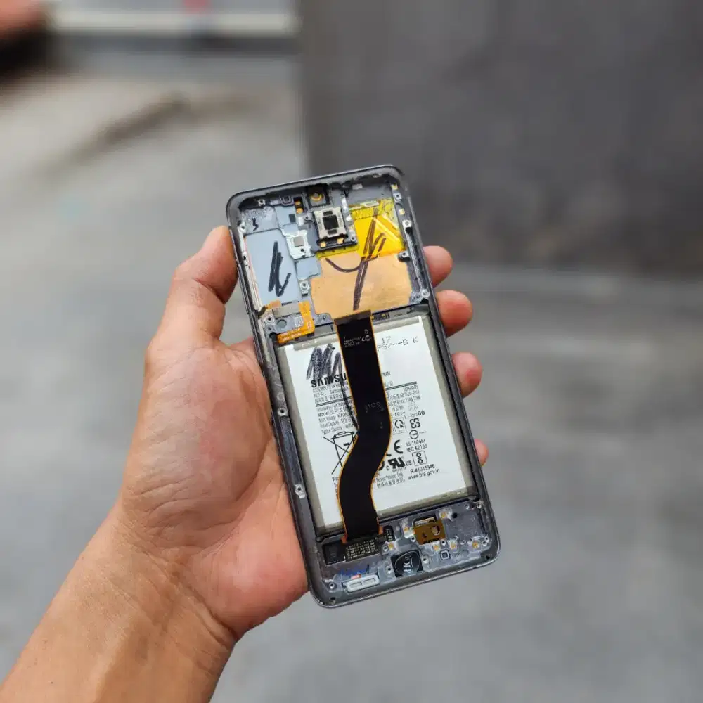 LCD SAMSUNG S20 PLUS ORIGINAL FULLSET FRAME NO MINUS