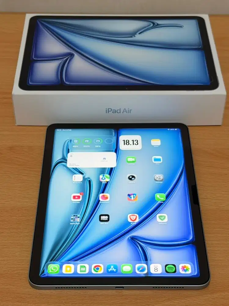iPad Air 7 chip M3 11 inch 128 GB Wifi Inter Garansi Panjang