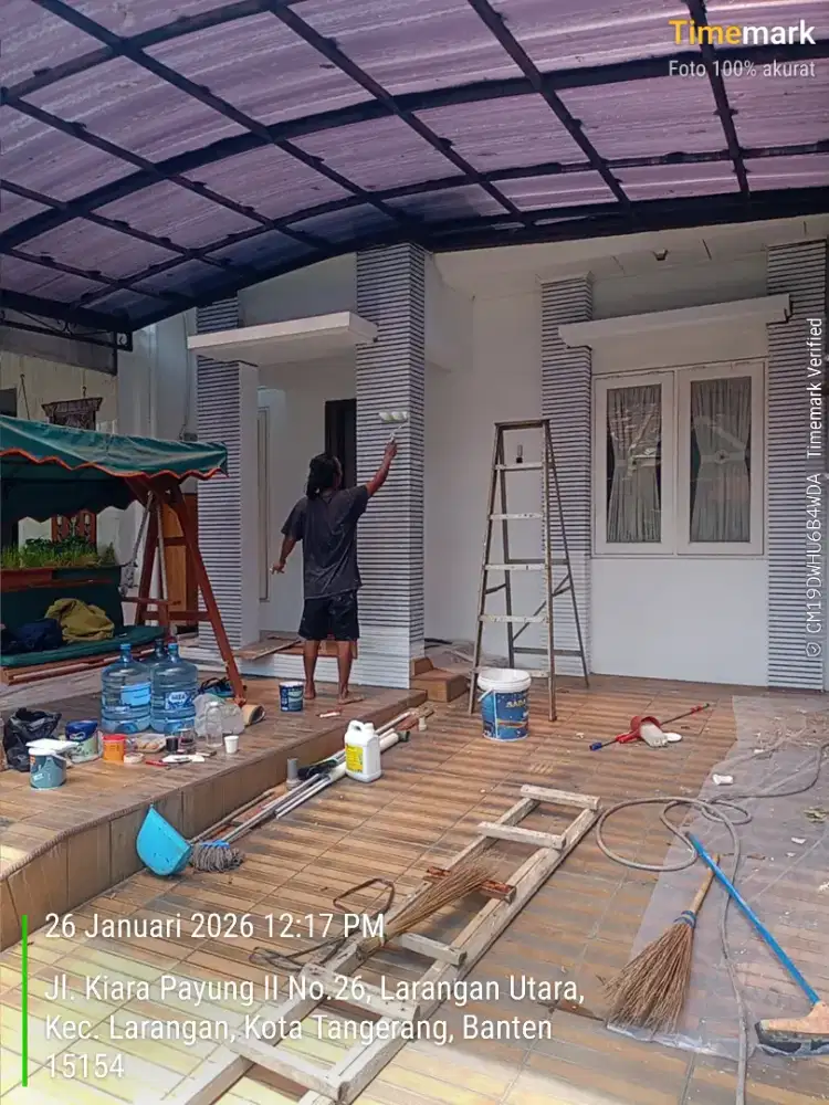 Tukang cat, perbaikan atap bocor, finishing, & RENOVASI