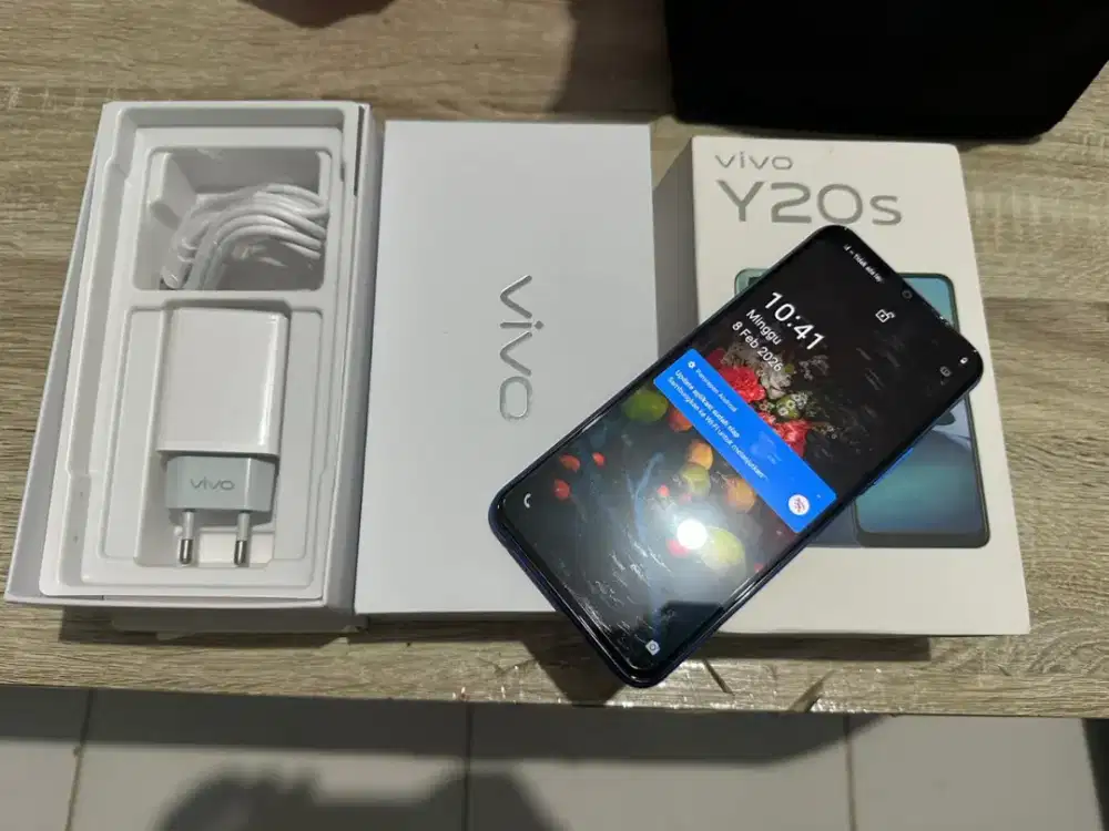 Jual cepat Vivo Y20S Ram 8/256B Mulus, Like new fullset