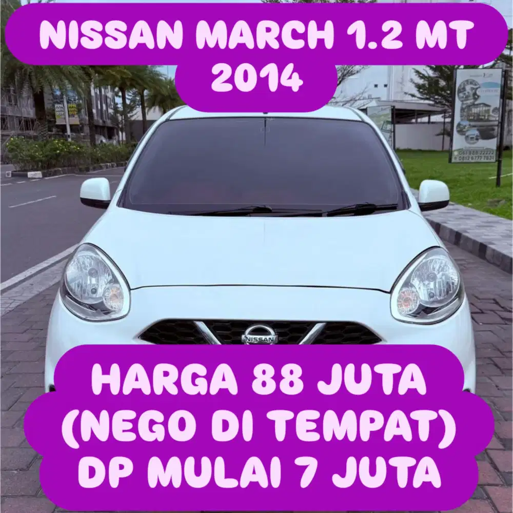NISSAN MARCH 1.2 MT 2014 DP 7 JUTA
