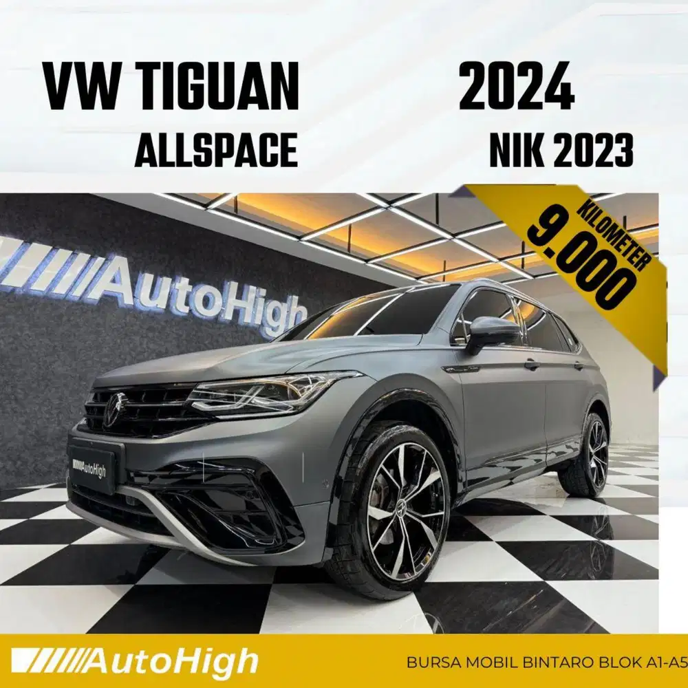 DP30% [Km9.000] VW Tiguan Allspace TSI 2023 Grey Reg 2025 #AUTOHIGH