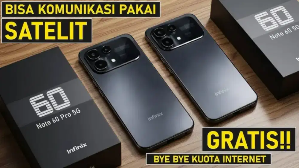 Harga Miring INFINIX NOTE 60 PRO 8+8/256 NEW