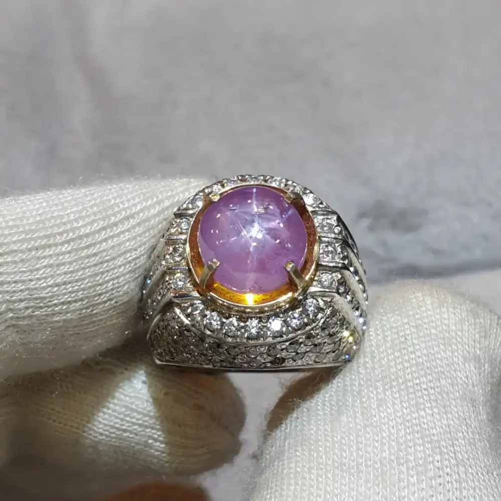 Natural Pink Star Sapphire Srilanka 8.60 crt