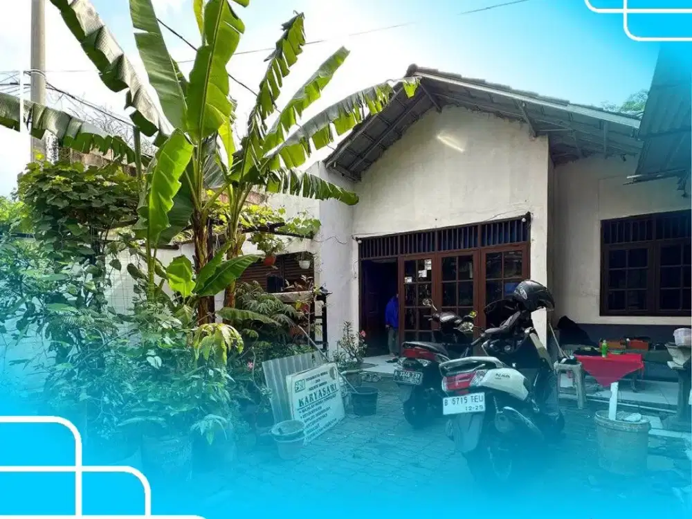 JUAL CEPAT Rumah [HITUNG TANAH] Dijual Di Lubang Buaya Cipayung Jakarta Timur AR184