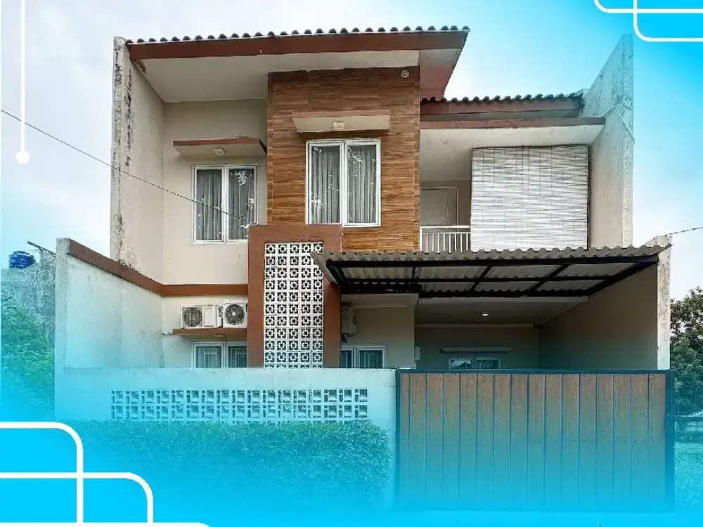 Rumah SIAP HUNI 2 Lantai di Pondok Melati Bekasi [AKSES 2 MOBIL] AR225