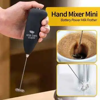 Hand Mixer Mini Pengocok Telur Susu Milk Frother Battery