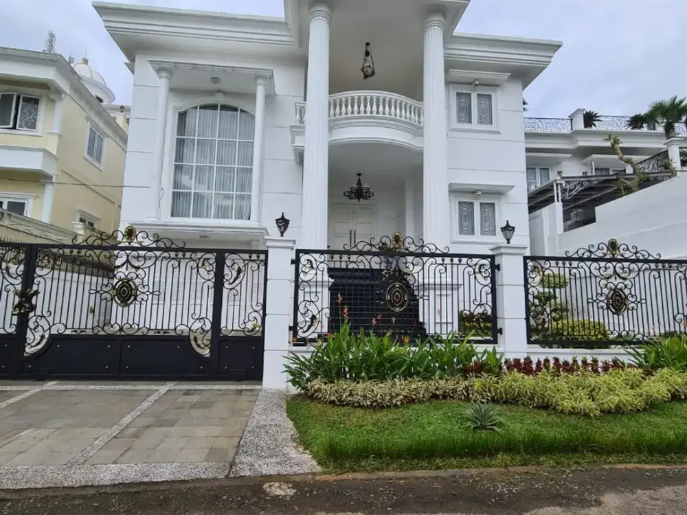 Dijual Rumah Mewah SHM tanah luas dan bangunan besar Harga Nego sampai jadi di sentul bogor