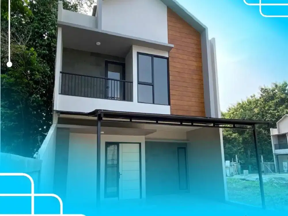 JUAL RUMAH DIJUAL DI JATIASIH KOTA BEKASI 2 LANTAI 3 KAMAR TIDUR DEKAT TOL