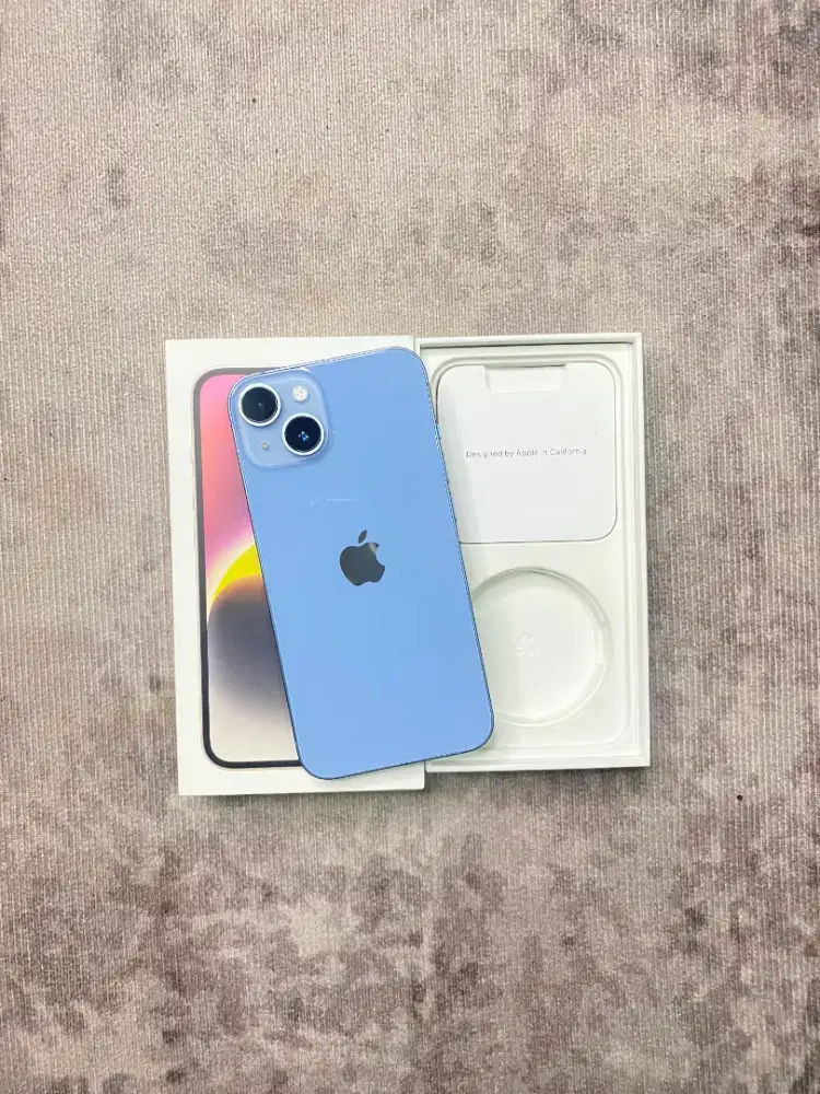 iPhone 14 128GB Resmi iBox Fulset