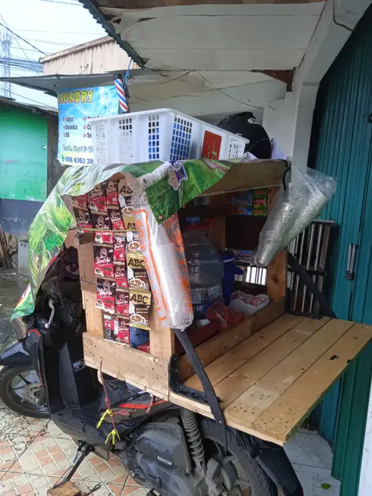 Gerobak motor kopi,minuman