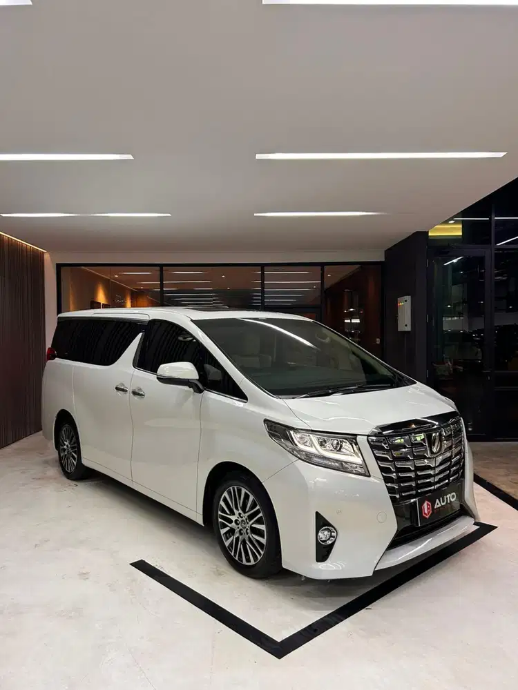 Toyota Alphard 2.5 G ATPM 2016 Putih Km23rb B122E Nik 2015