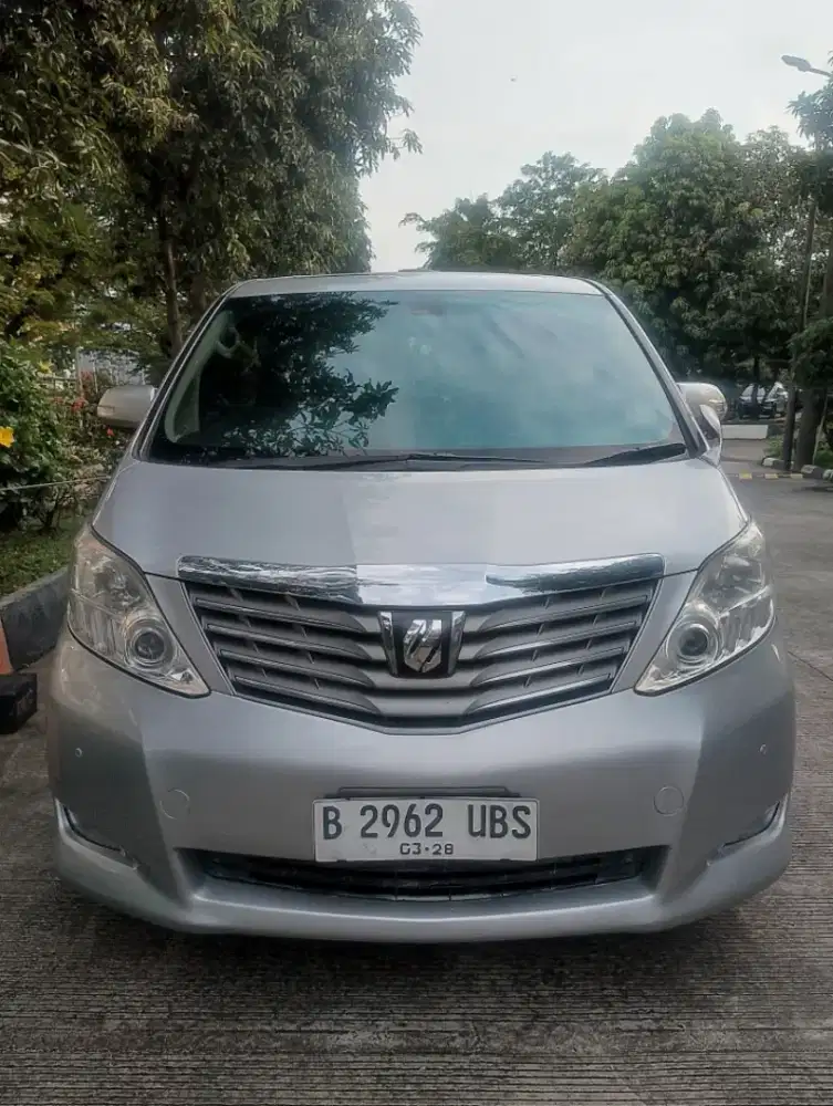 Alphard 2.4 G gress spt baru