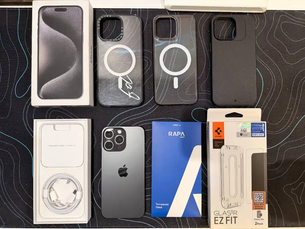 PRELOVED iPhone 15 Pro Max 256GB iBox Graphite