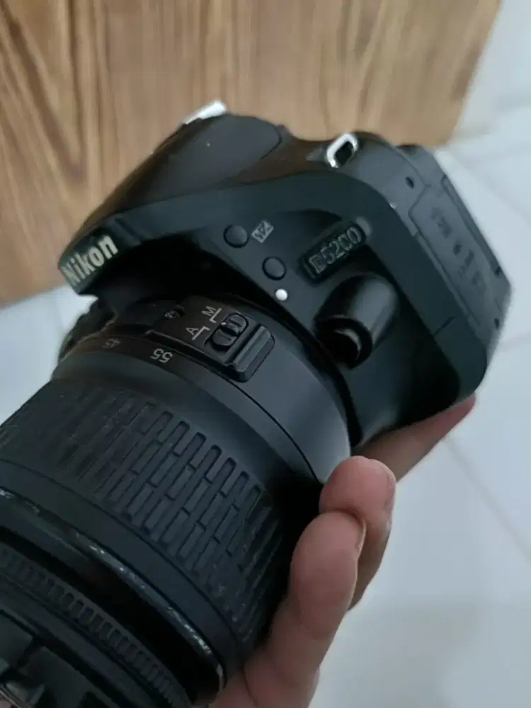 NIKON D5200 KIT 18-55MM BAGUSSS