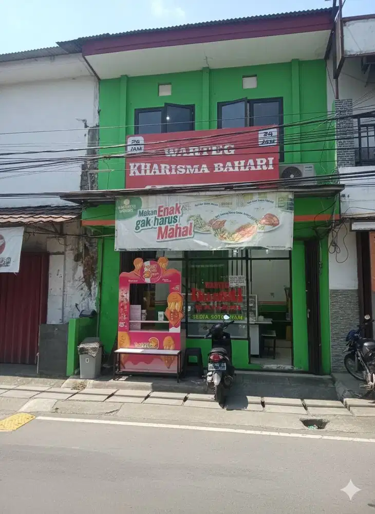 Jual/Over Bisnis Warteg Baru Franchise Kharisma Bahari Senen (24 jam)