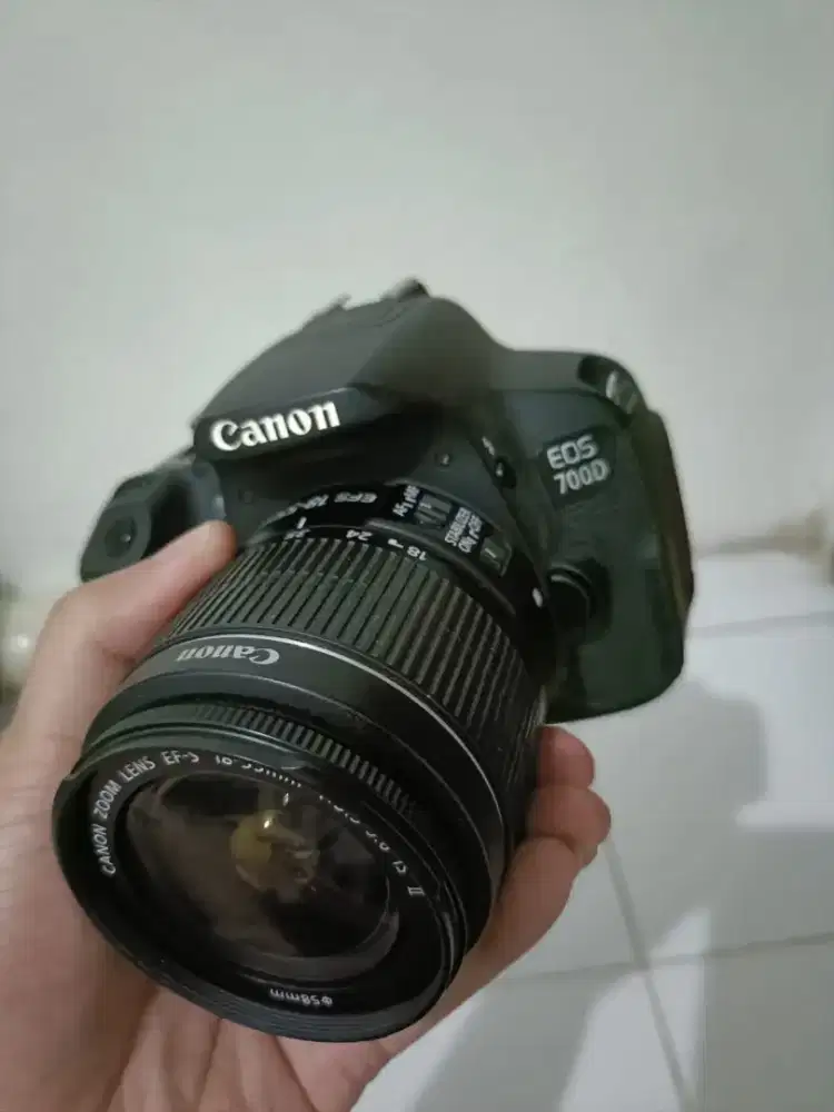 CANON 700D KIT 18-55MM BAGUSSS