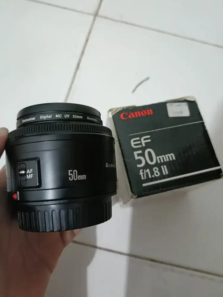 CANON EF 50MM F1.8 II LIKENEW
