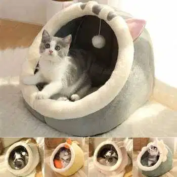 Keranjang Tidur Hewan Peliharaan Kucing Cat House Tent M
