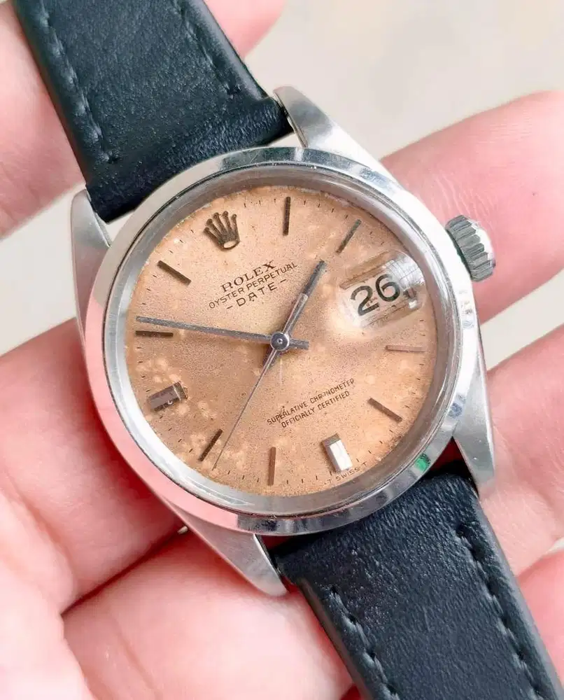 Jam Rolex Date Original Ref 1500 automatic size 34mm