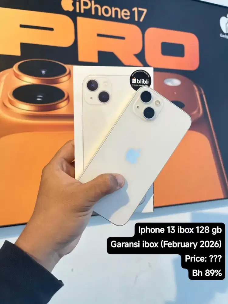 iPhone 13 Starlight iBox