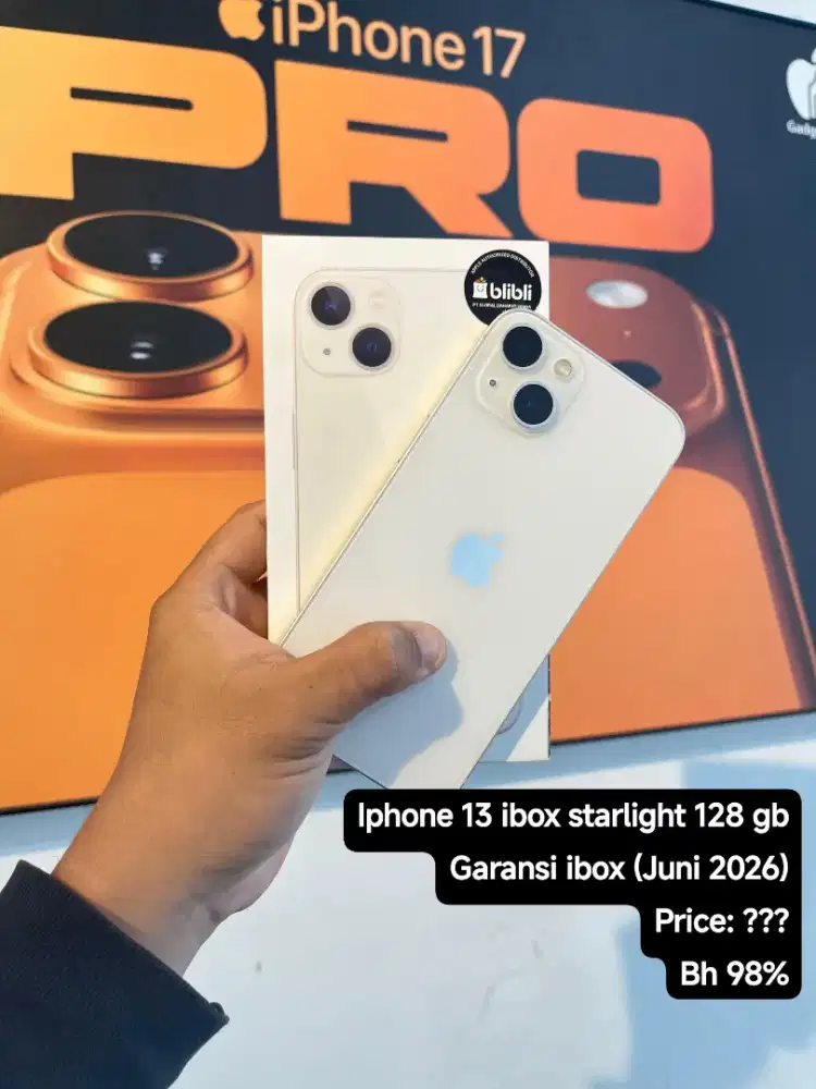 iPhone 13 Starlight iBox