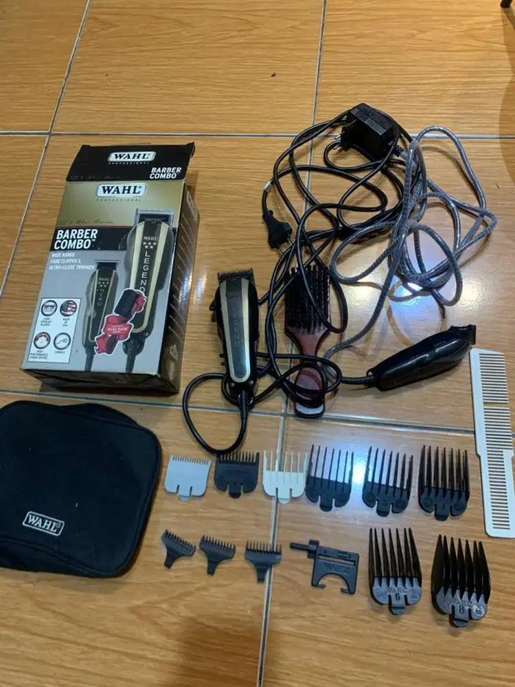 Combo wahl clipper legend & hero trimmer