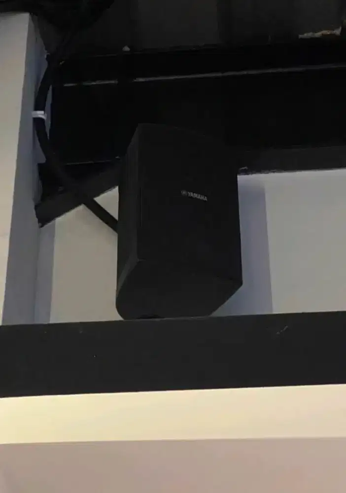 Speaker yamaha original dan amplifier