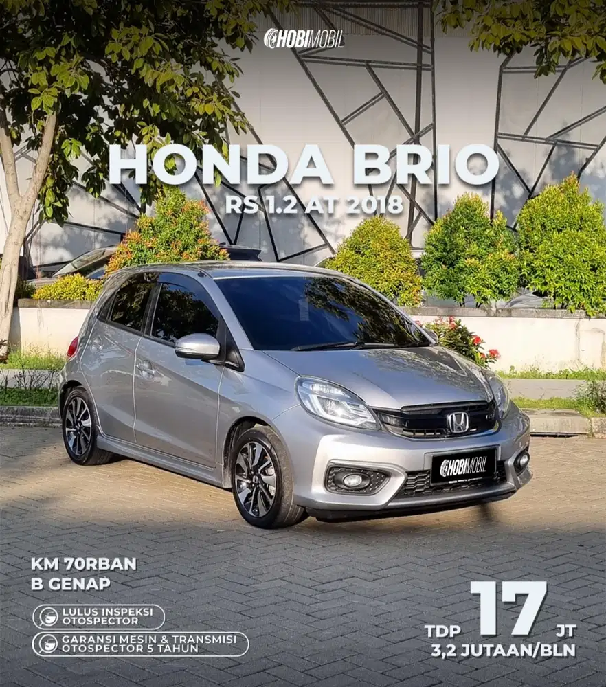 Honda Brio RS 1.2 AT Thn 2018