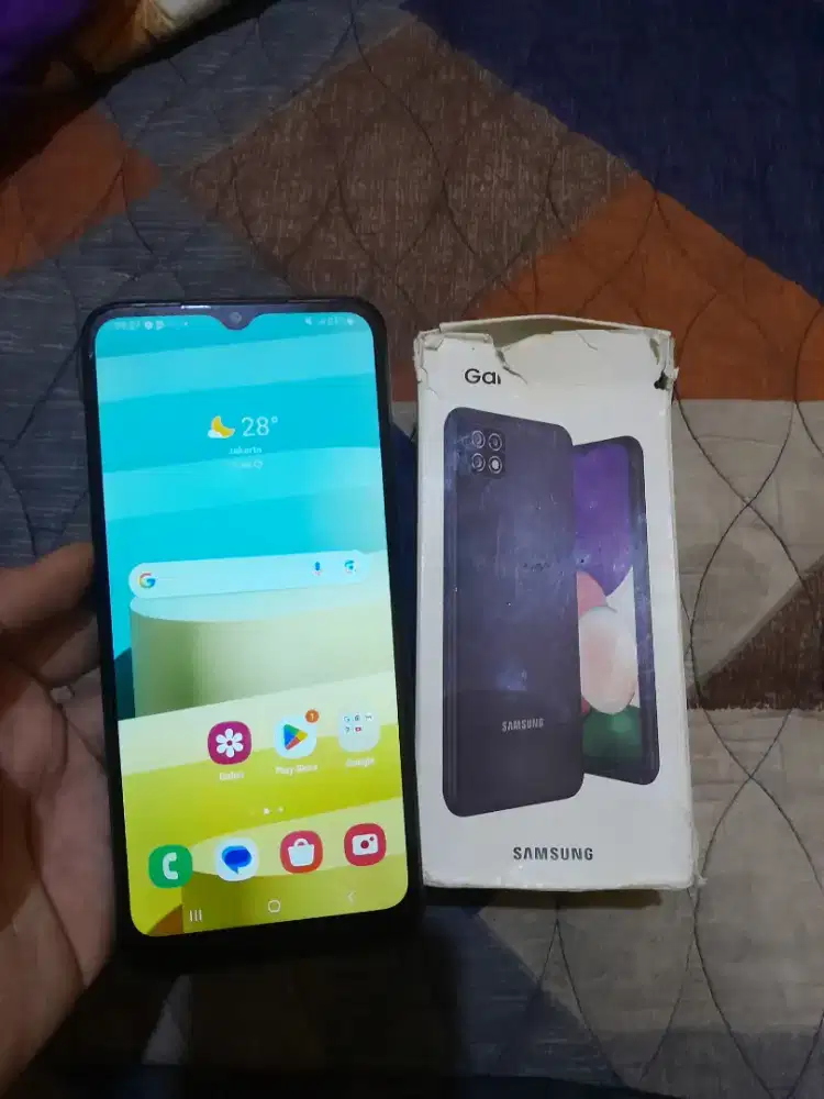 Samsung A22 5G Fulset Ram 6/128