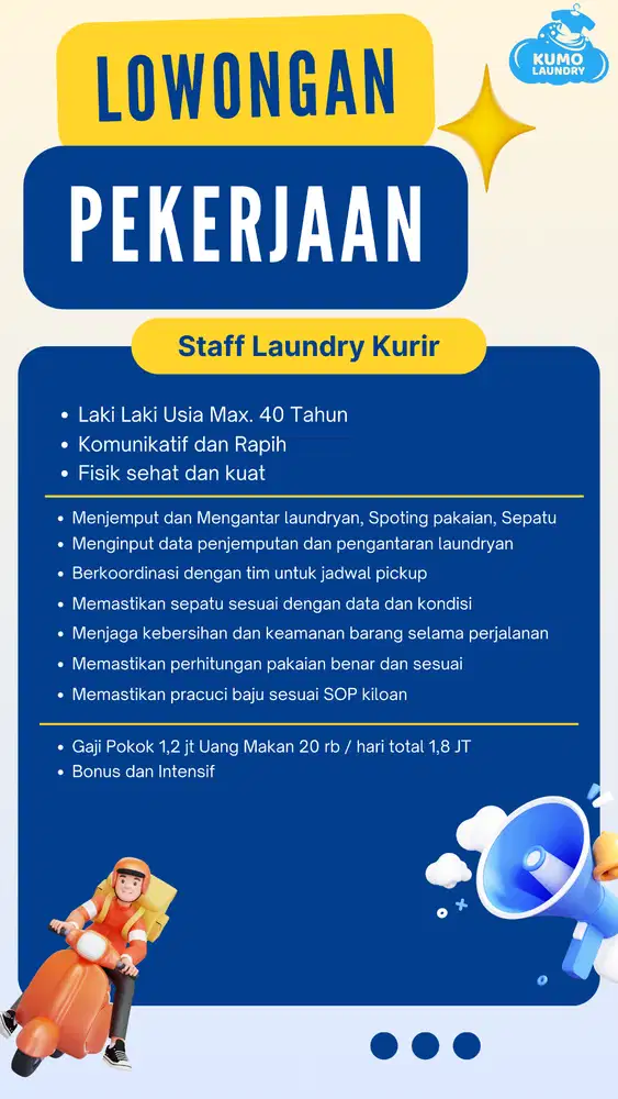 Kurir Kumo Laundry