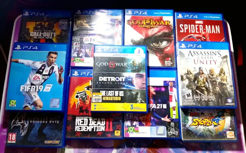 WTS BD KASET PS4 SECOND/LIGHT NEW TAKE ALL 1,8