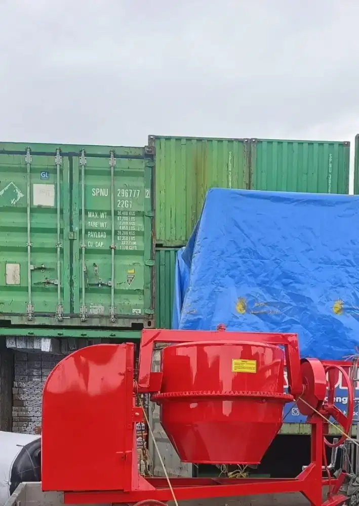 Molen cor 50kg komplit diesel 8pk siap