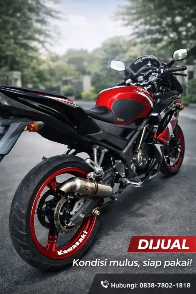 NINJA RR NEW 2014 plat Depok