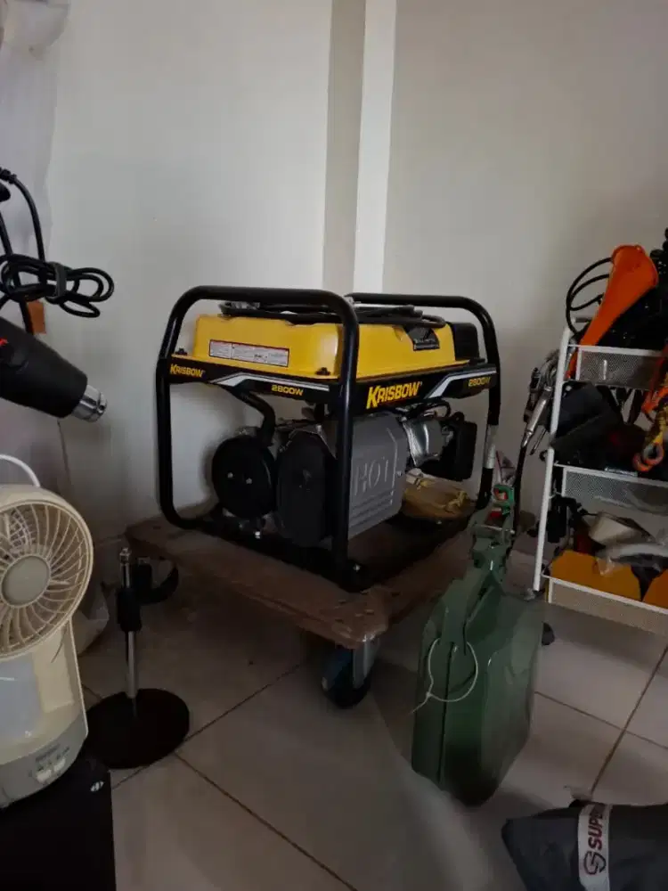 Jual genset krisbow bensin 2800 watt