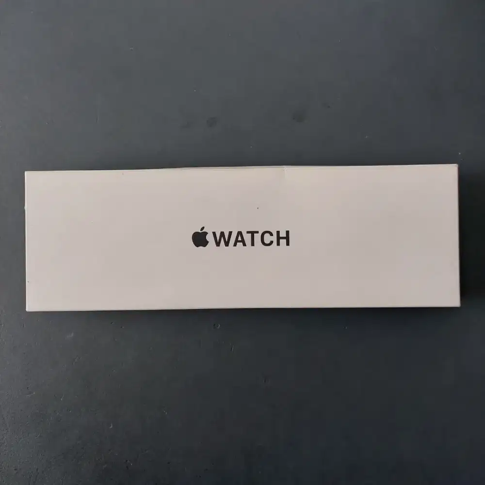 APPLE WATCH SE GEN 2 GPS 44MM MIDNIGHT AL CASE SB M/L GARANSI RESMI