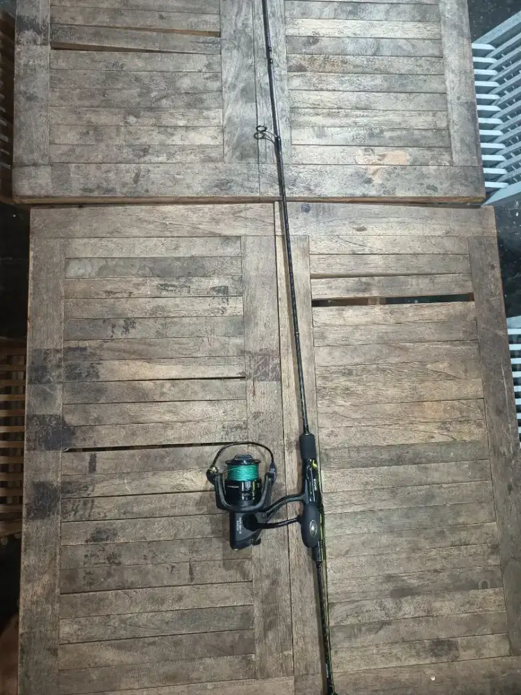 1 set joran + reel Ryobi