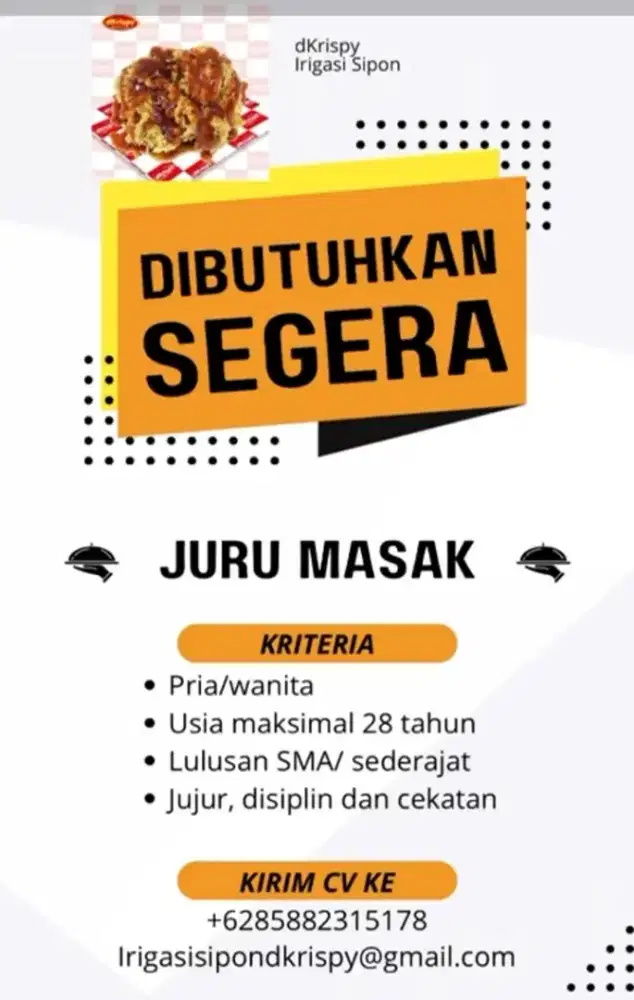 Lowongan Kerja Ayam Geprek