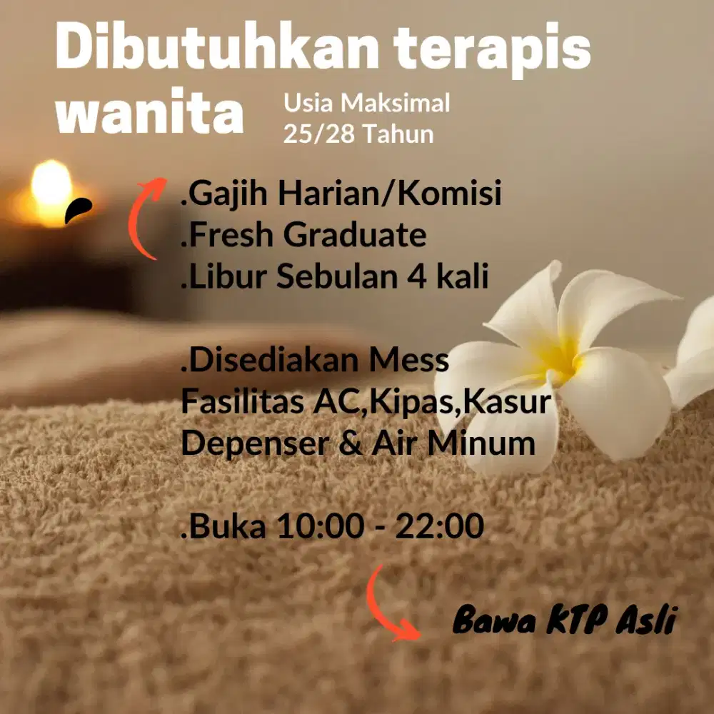 Dibutuhkan Trapis Wanita Serius