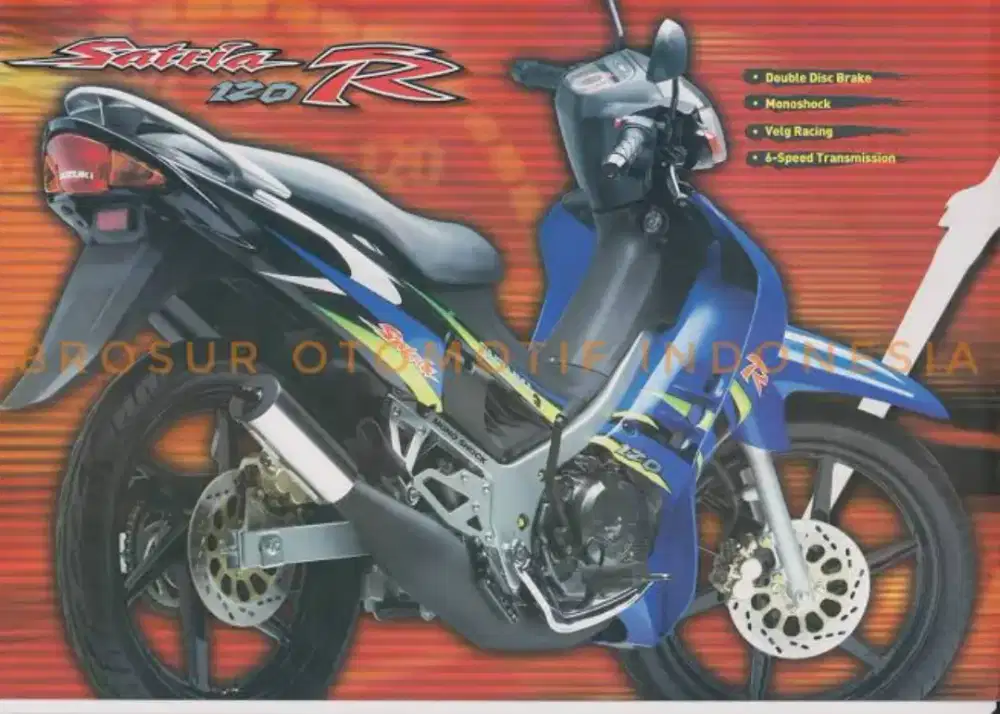 Satria Agresive Th 2004 OriginaL Setangan Dari Baru