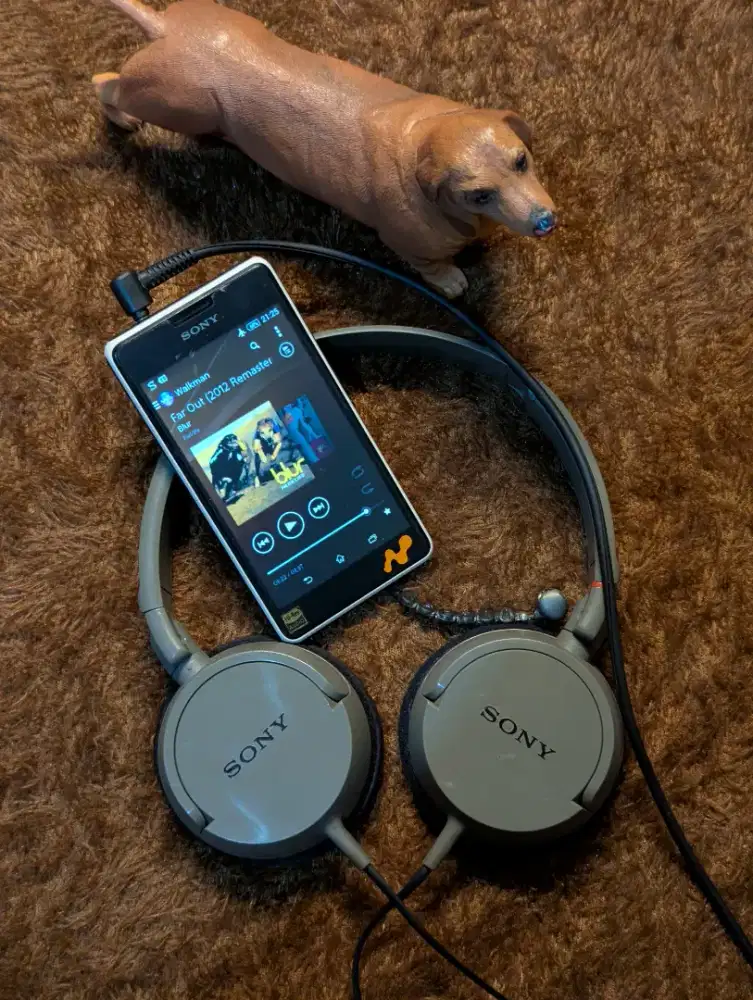 Headphone Headphones Headset SONY MDR ZX100 Grey Color