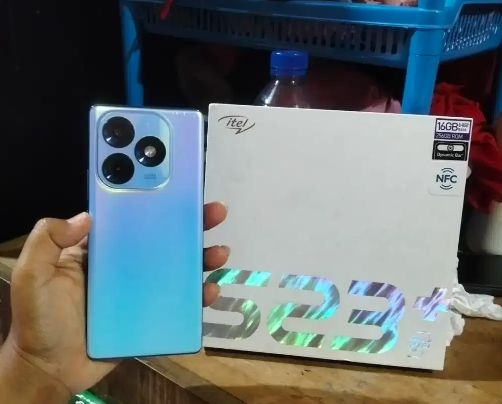 Itel s23+ NFC ram 8+8/256 Fullset mulus.