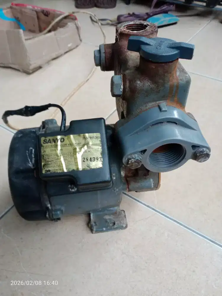 Pompa Air merk Sanyo Normal dan  Orisinil