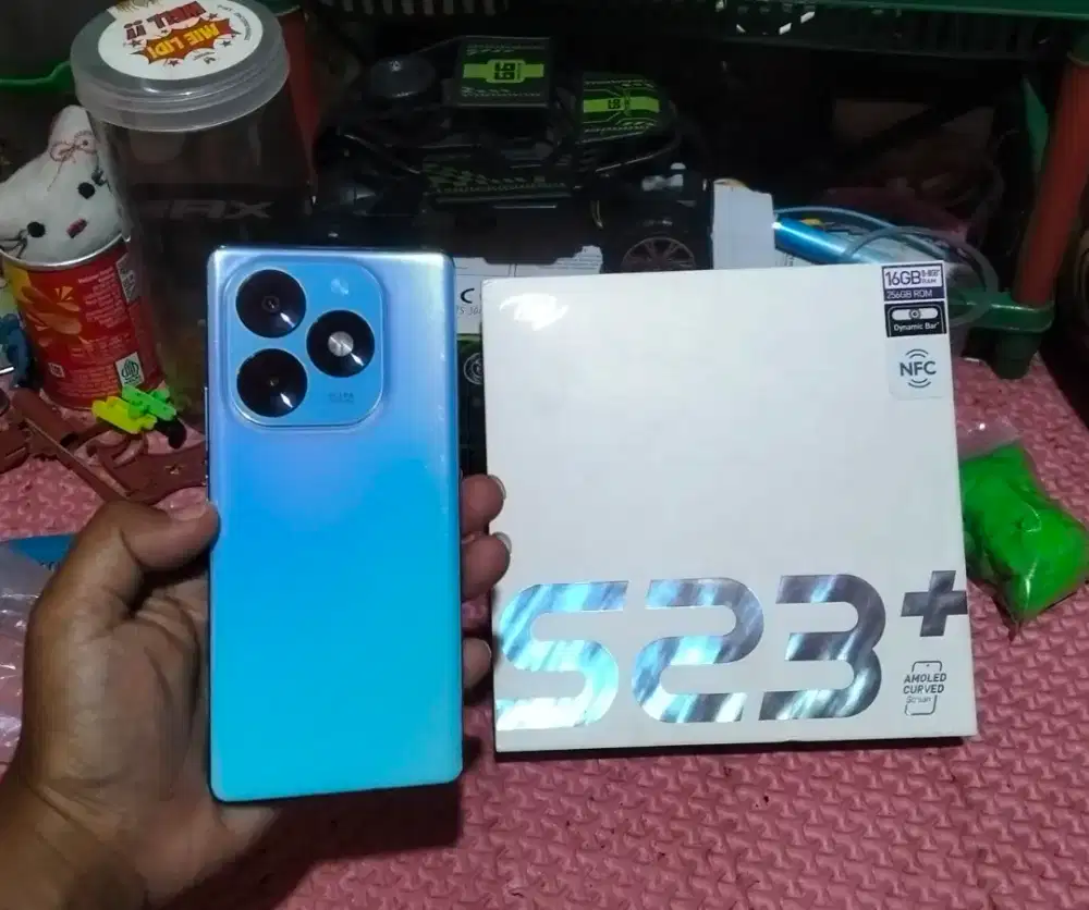 Itel s23+ NFC ram 8+8/256 Fullset.