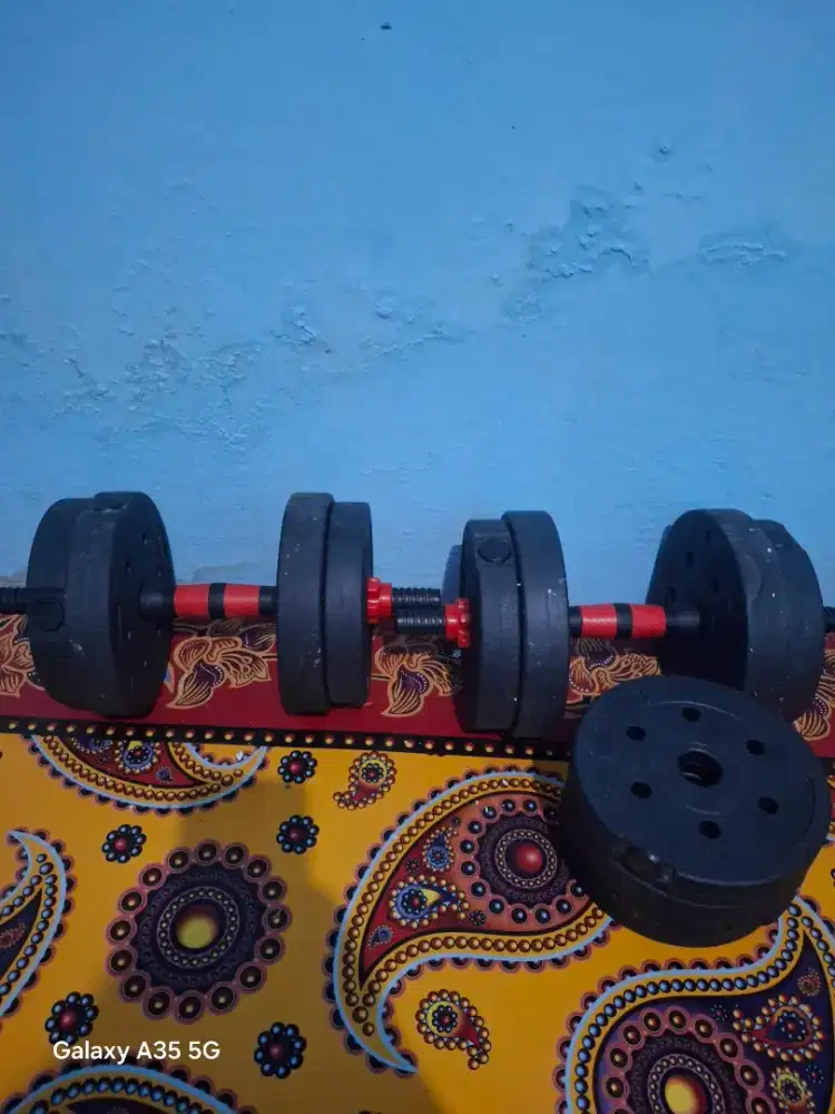 Dumbbell 20kg set (bisa diatur)