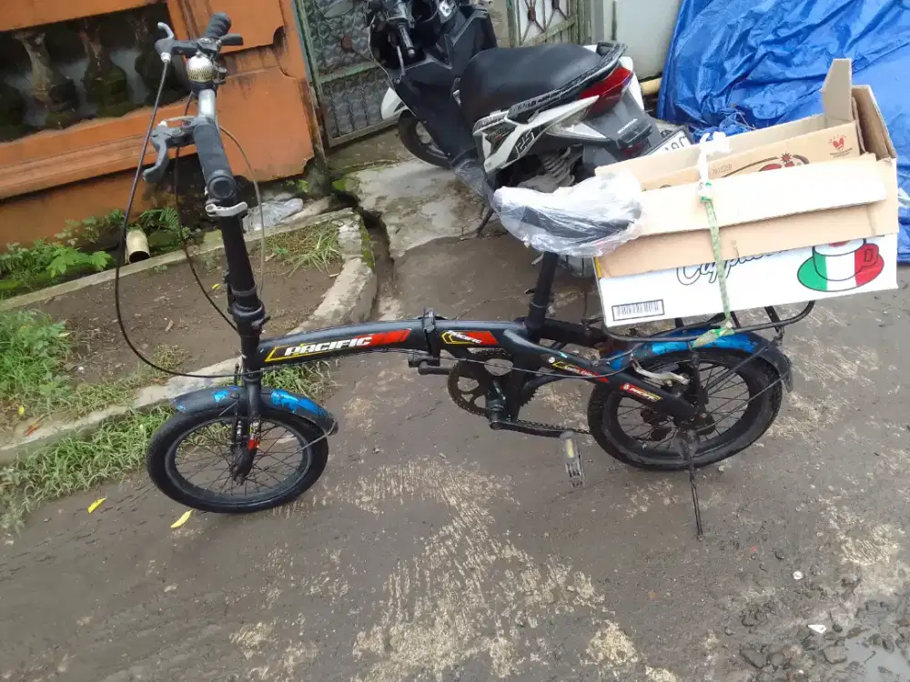 Speda lipat ukuran 16 kondisi siap goes