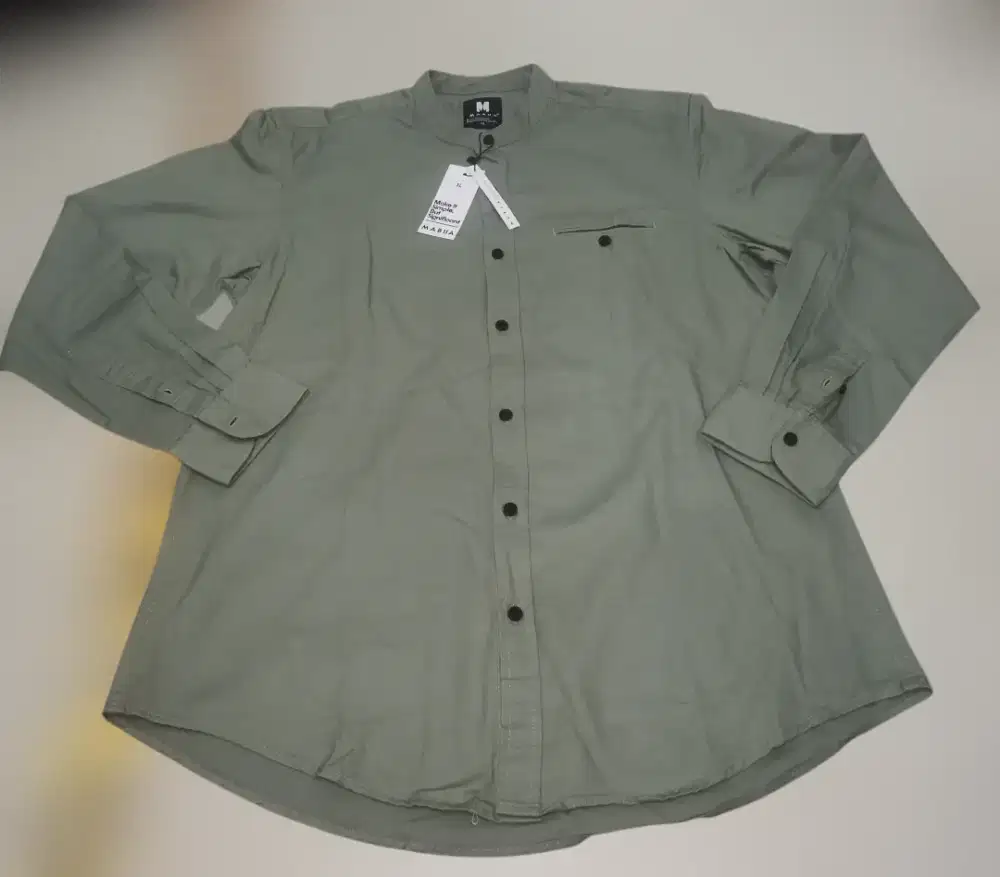 Atasan kemeja mabua sz xl