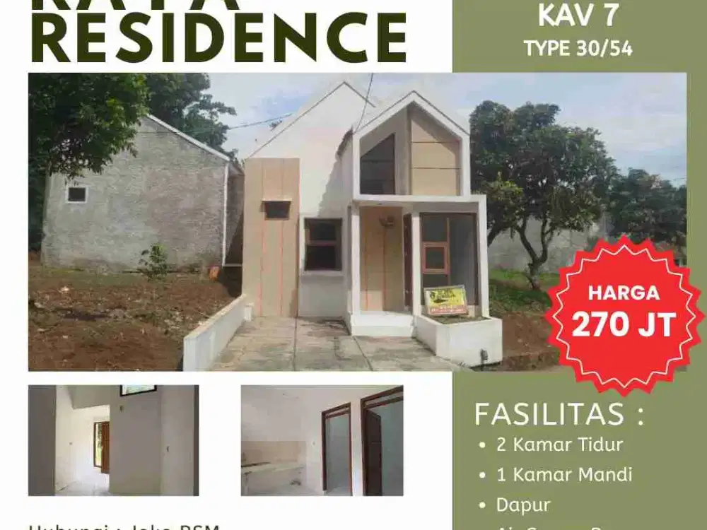 Di jual Rumah di Pinggir Jalan   Jalur Wisata Cileunyi, Bandung