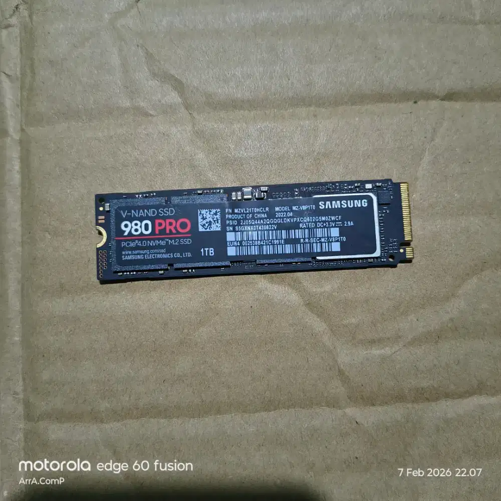 .:: SSD NVME 2280 1TB SAMSUNG 980 PRO PCIE 4.0 ::.