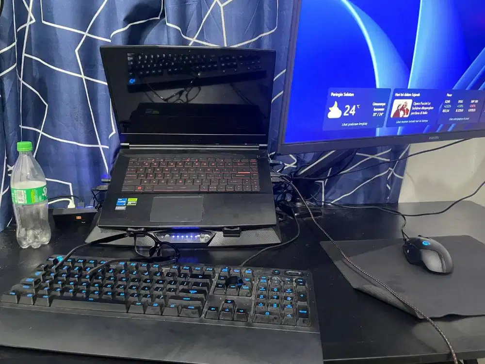 Laptop Gaming MSI thin GRATIS Aksesoris